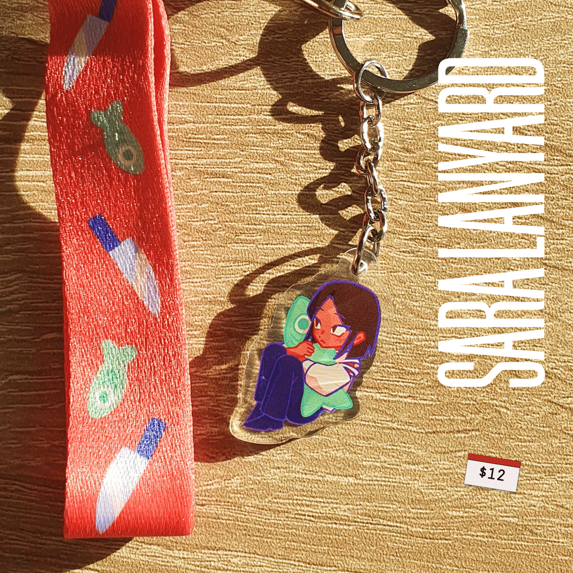 Sara Lanyard Charm